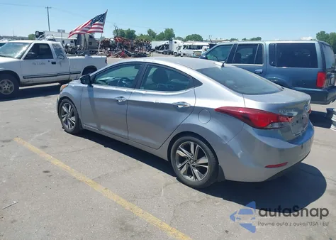 2016 Hyundai Elantra Se/Sport/Limited z USA, uszkodzony, nr VIN 5NPDH4AE0GH735120